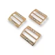 20 mm Rectangular plain tongue buckle E 796