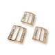 20 mm Rectangular plain tongue buckle E 796