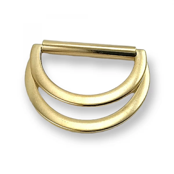 4 cm Double D Buckle Belt and Adjustment Buckle E 2141
