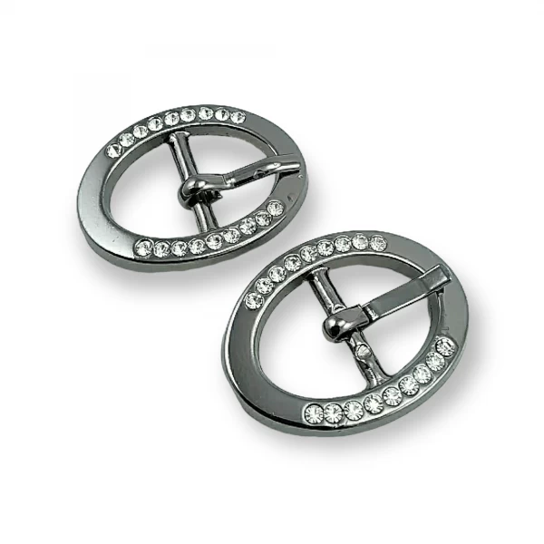 17 mm Kemer Tokası - Taşlı Oval Kemer Tokası E 06 17 mm Kemer Tokası - Taşlı Oval Kemer Tokası E 06