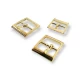 16 mm Center Bar Buckle Rectangle Buckle E 1722