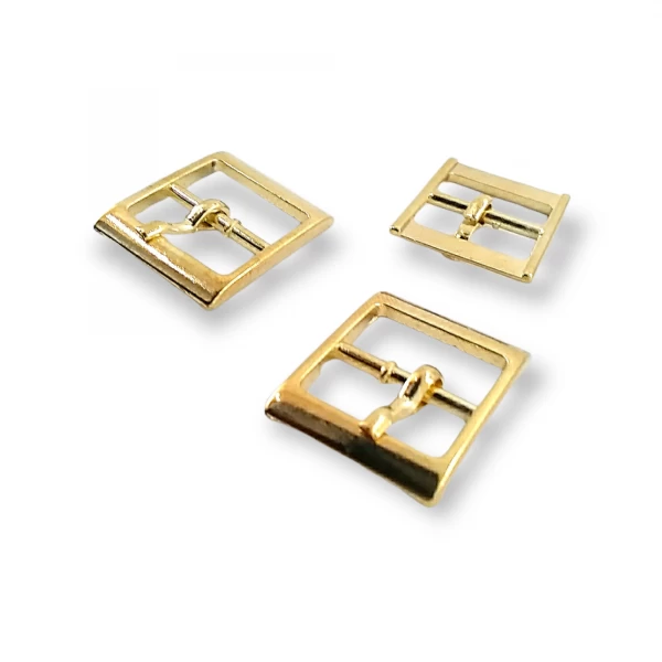 16 mm Center Bar Buckle Rectangle Buckle E 1722