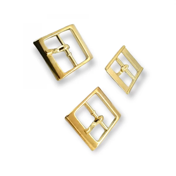 16 mm Center Bar Buckle Rectangle Buckle E 1722