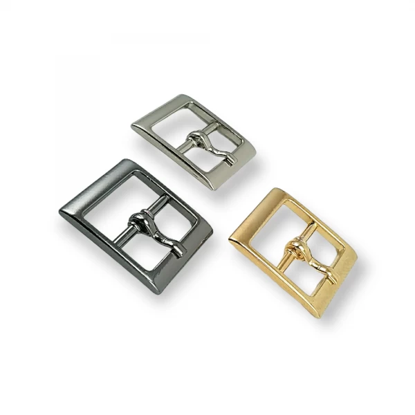 16 mm Center Bar Buckle Rectangle Buckle E 1722