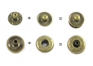Zinc metal and brass