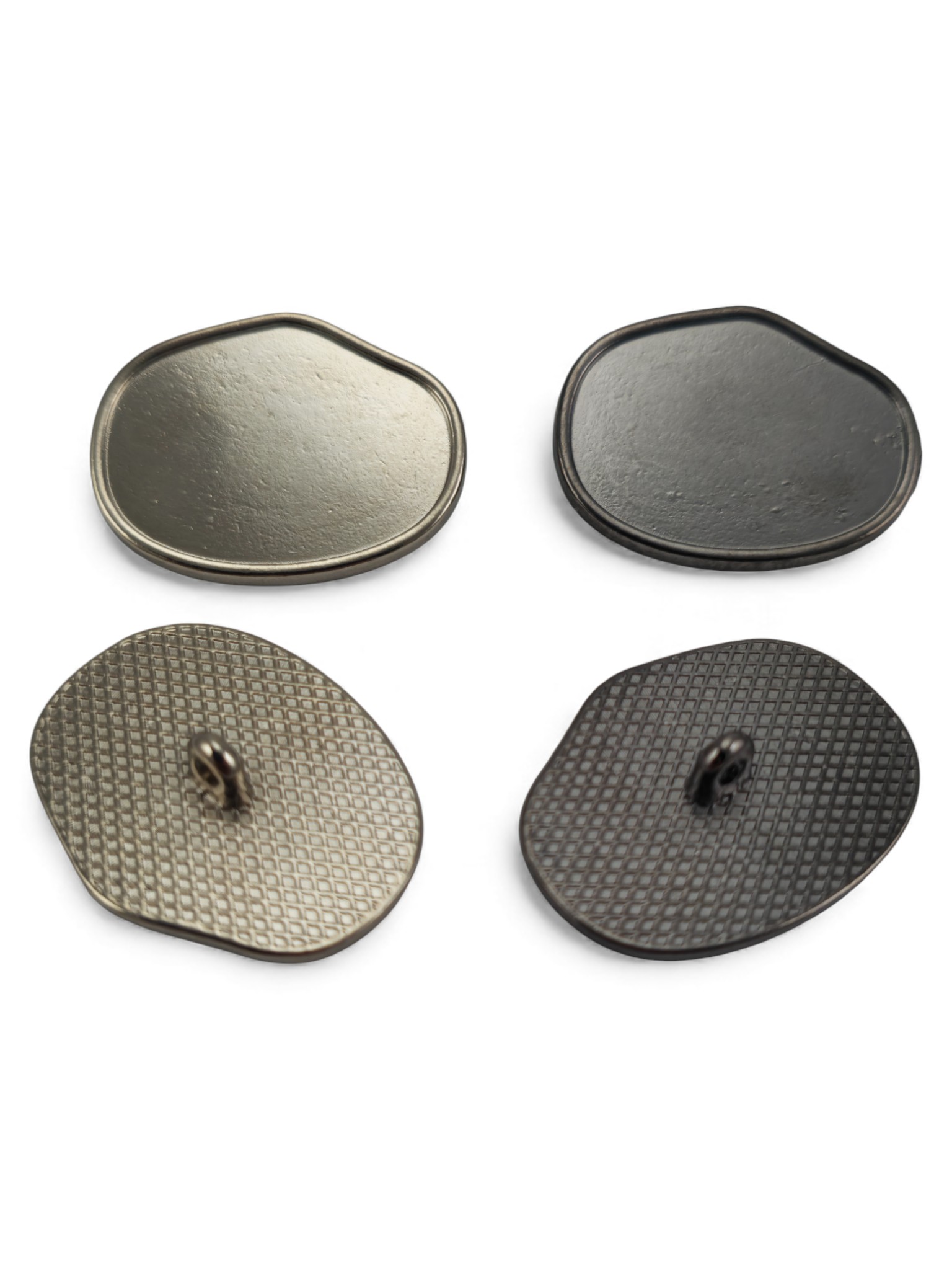 Ayaklı düğme Oval Formlu Ceket Düğmesi 30 mm x 22.5 mm  - 45 boy E 2102
