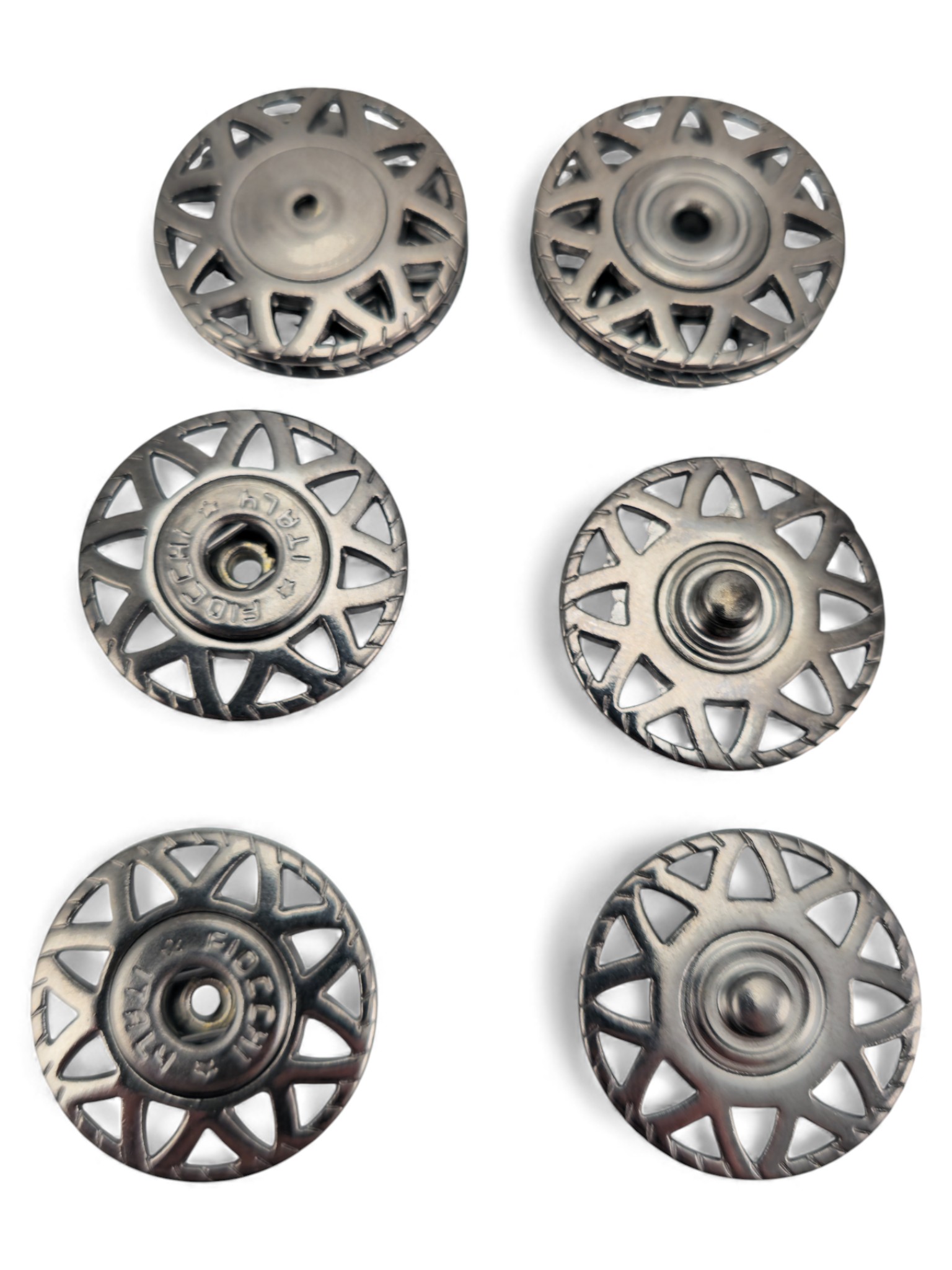 Yıldız desenli 25 mm  40 Boy Çıtçıt  E 2226