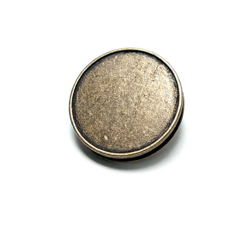 30 mm  Ayaklı metal düğme metal