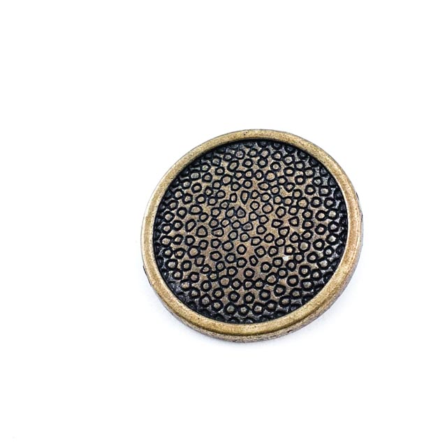 Standing metal button 28mm - 48 ligne