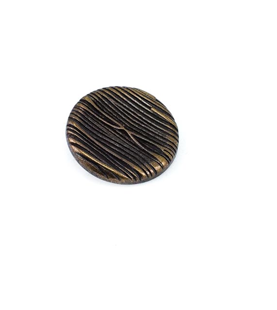 Ağaç Gövdesi Tasarım Metal Ayaklı Düğme 28 mm - 44 boy E 1041