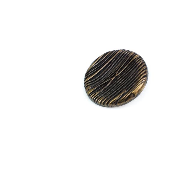 Ağaç Gövdesi Tasarım Metal Ayaklı Düğme 28 mm - 44 boy E 1041