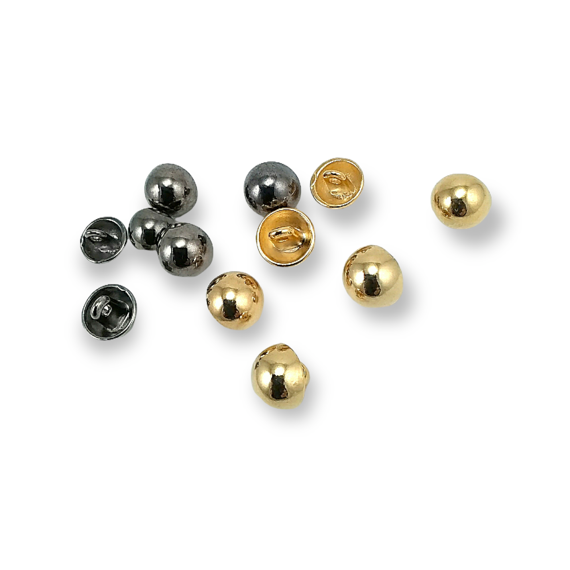 11 mm - 18 L Metal Shank Ball Button E 1092