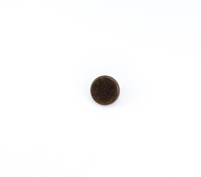9 mm - 14 boy Metal Düz Ayaklı Düğme E 1130
