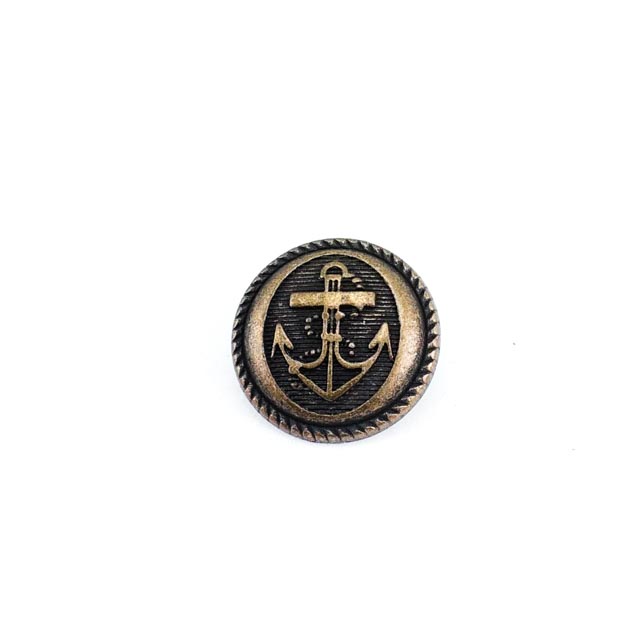 18 mm - 29 length Anchor Design Metal Foot Button E 1151
