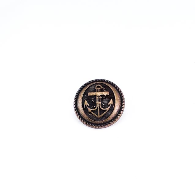 18 mm - 29 length Anchor Design Metal Foot Button E 1151