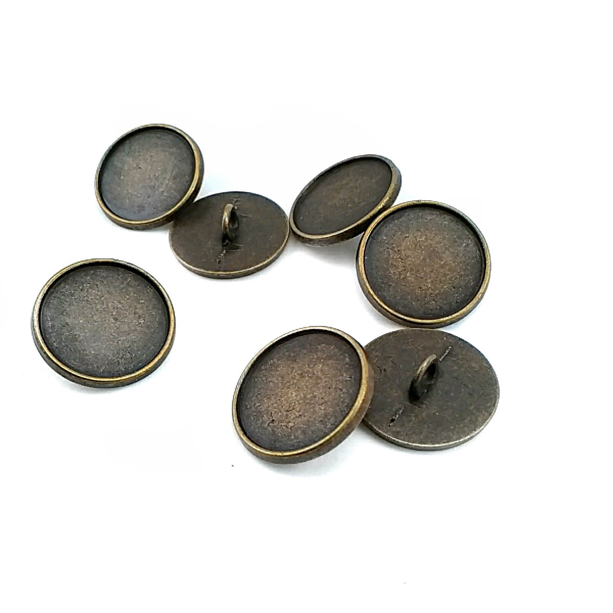 20 mm - 31 boy Desensiz Metal Ayaklı Düğme E 1155