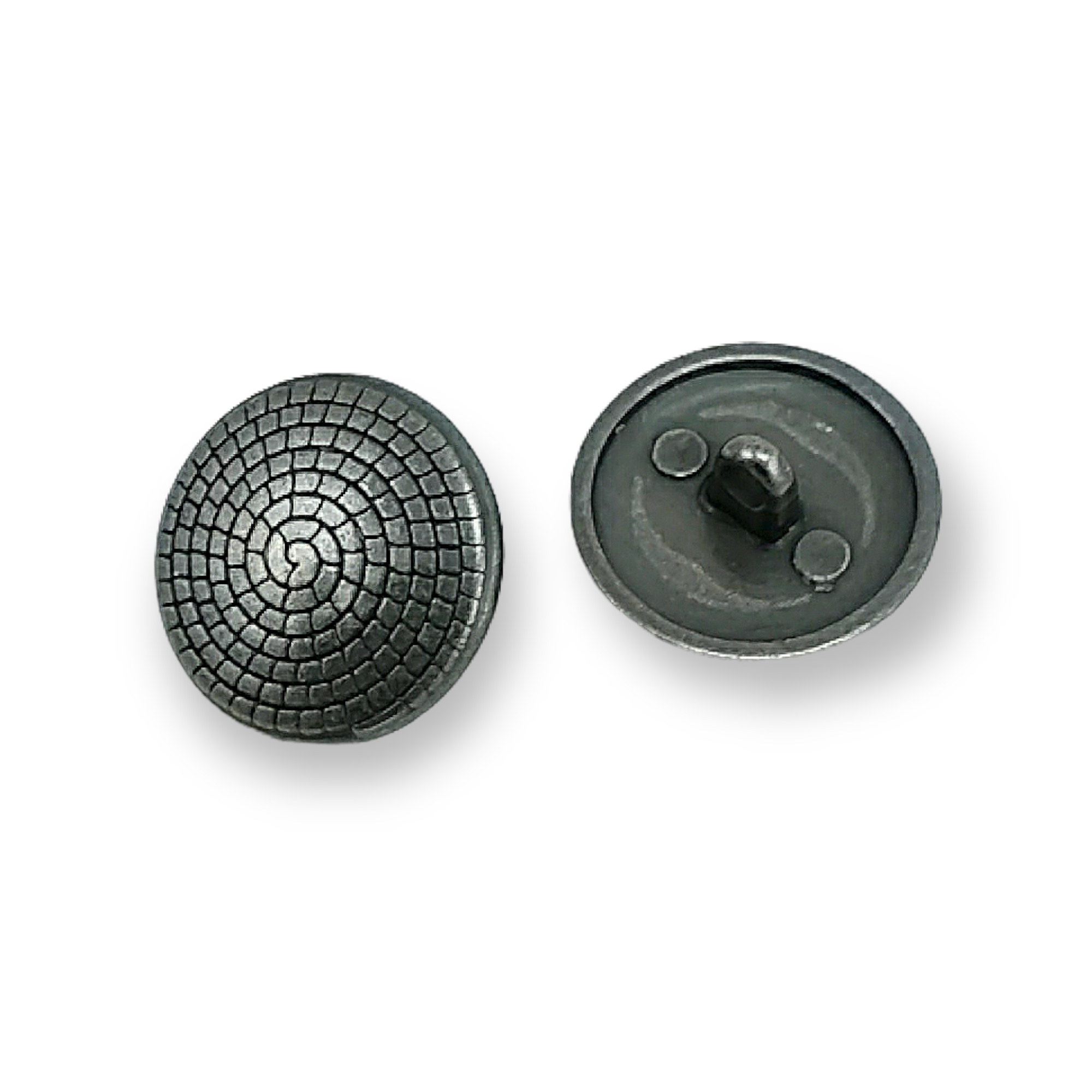 20 mm - 32 boy Spiral Desenli Alttan Dikme Düğme E 119