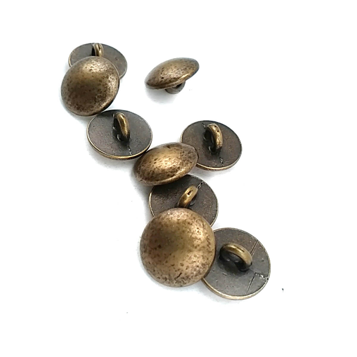 8 mm - 13 boy Yarım Küre Tasarım Metal Ayaklı Düğme