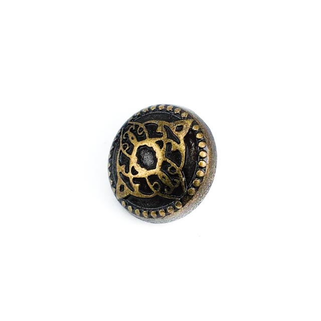 15 mm Foot with metal button pattern - 24 lignes E 1252