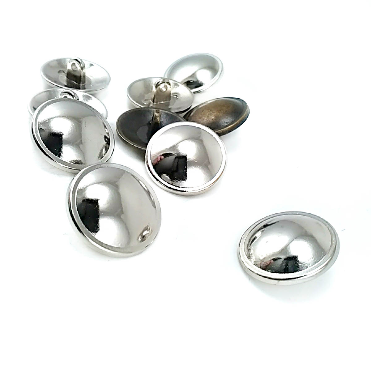 21 mm - 34 boy Bombeli Ayaklı Metal Düğme E 1376