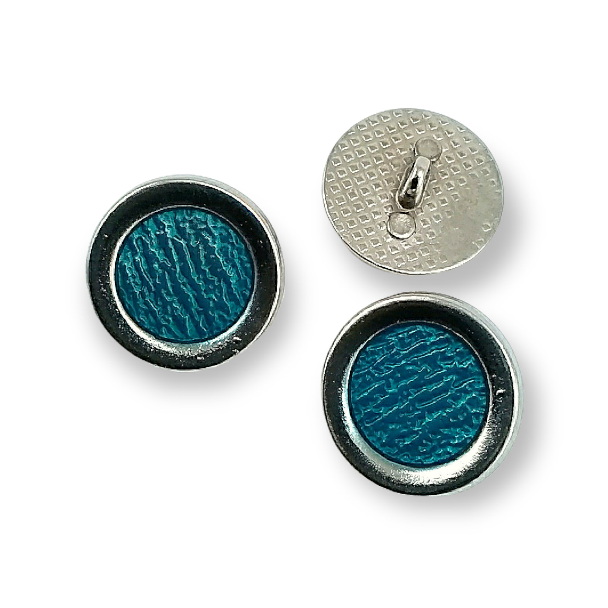 20 mm - 31 boy Ortası Desenli metal ceket düğmesi E 1809
