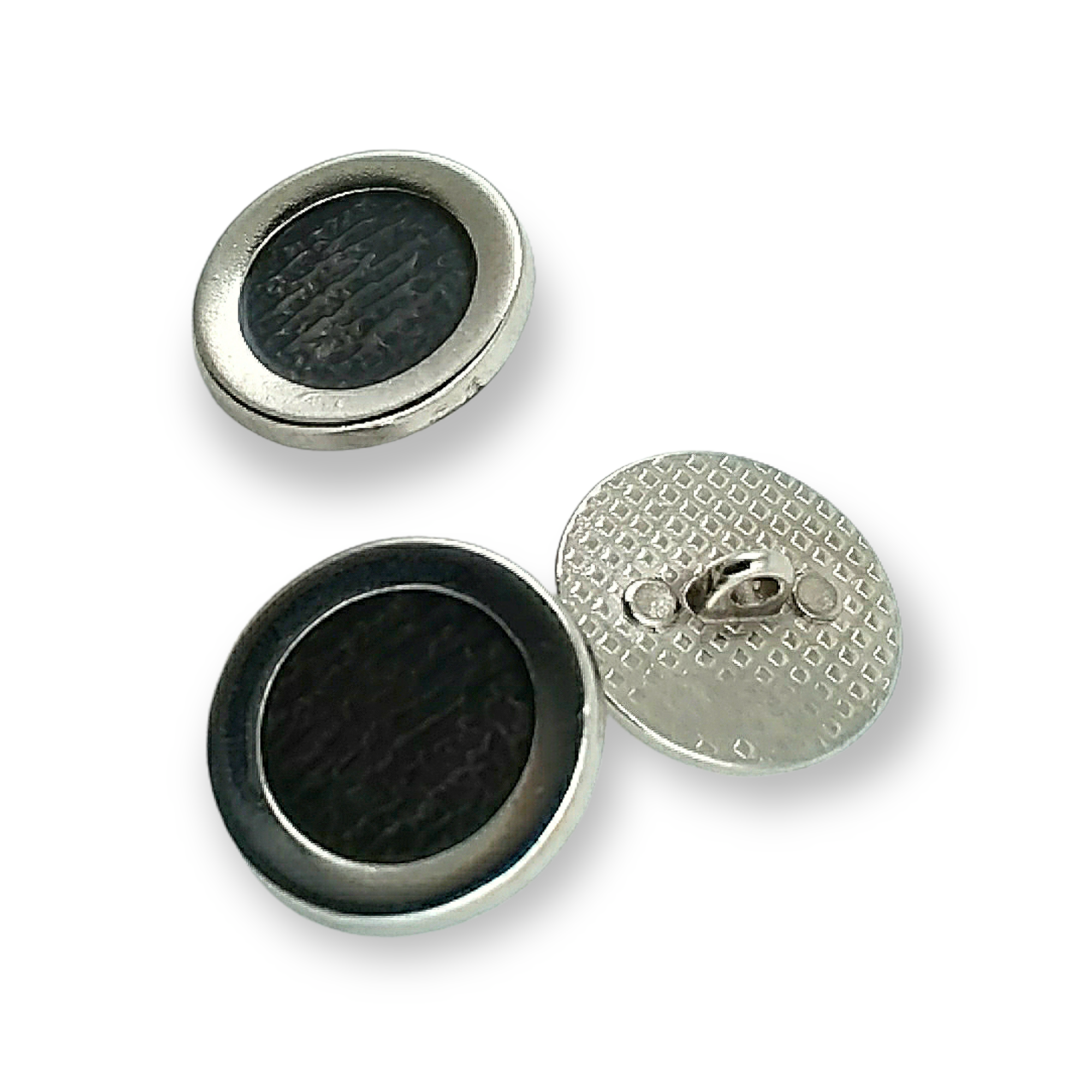 20 mm - 31 boy Ortası Desenli metal ceket düğmesi E 1809