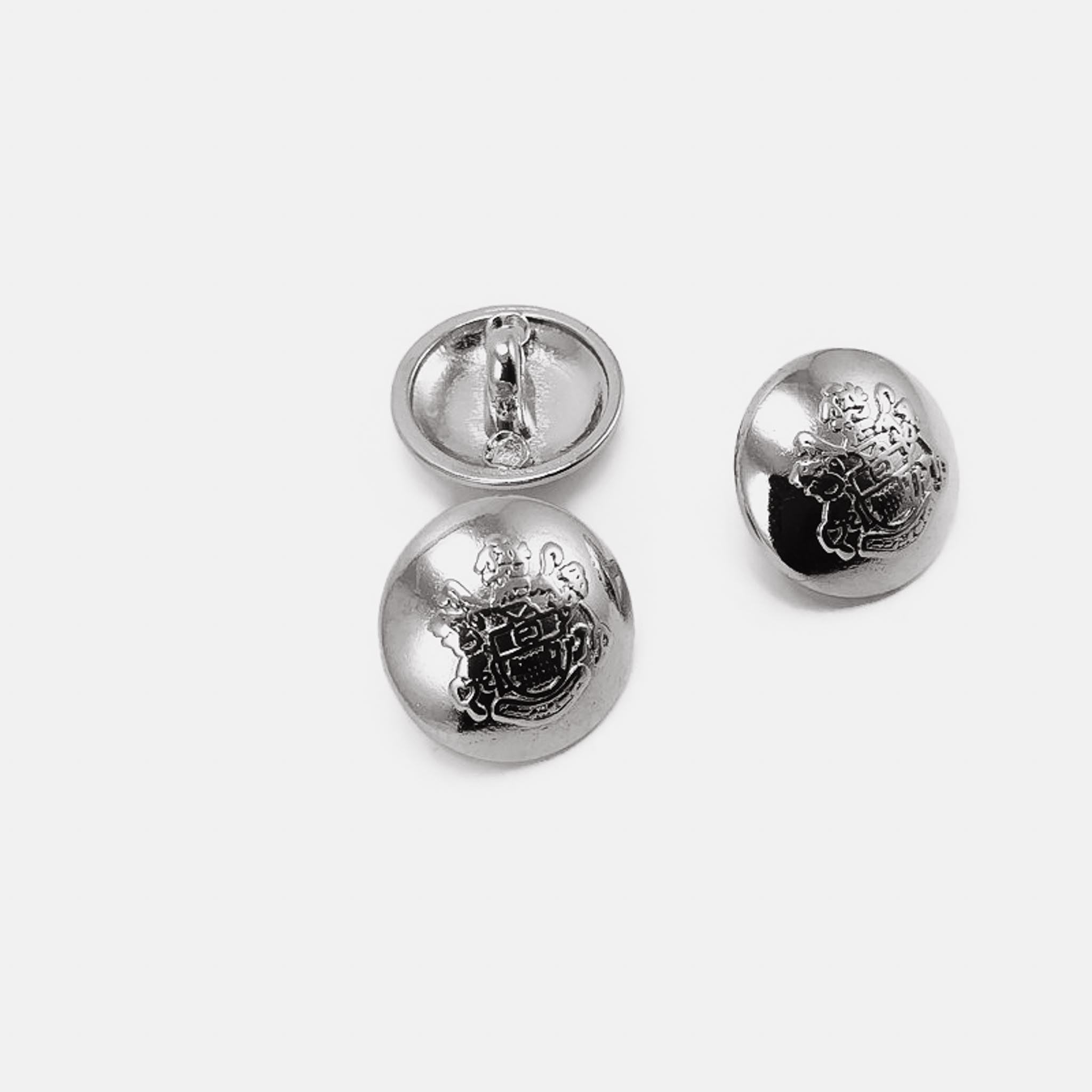 15 mm -24 boy Blazer Ayaklı Metal Düğme E 1875