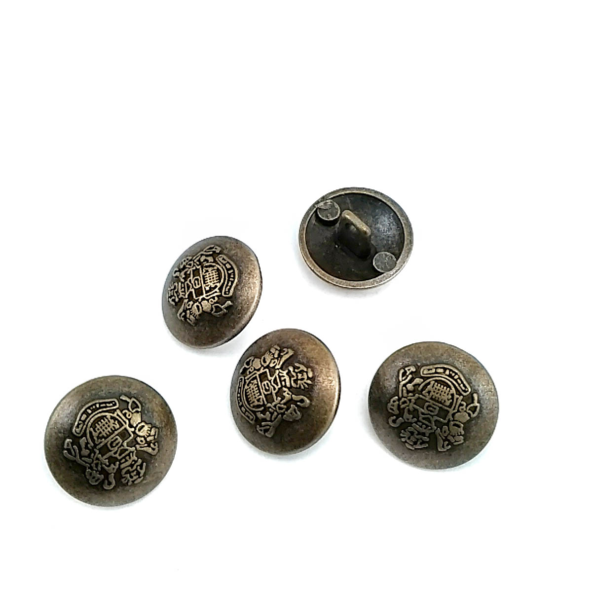 15 mm -24 boy Blazer Ayaklı Metal Düğme E 1875