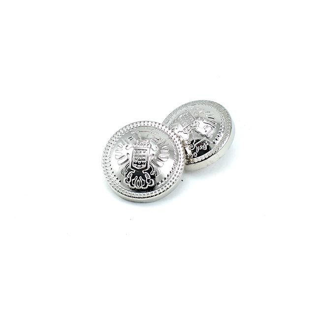 22 mm  Ayaklı metal düğme desenli - 36 lignes