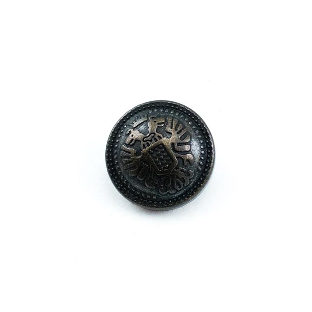 22 mm  Ayaklı metal düğme desenli - 36 lignes
