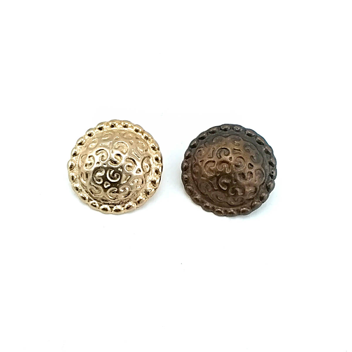 21 mm - 32 boy Ceket ve Blazer Düğmesi Desenli Bombeli Ayaklı Düğme E 193