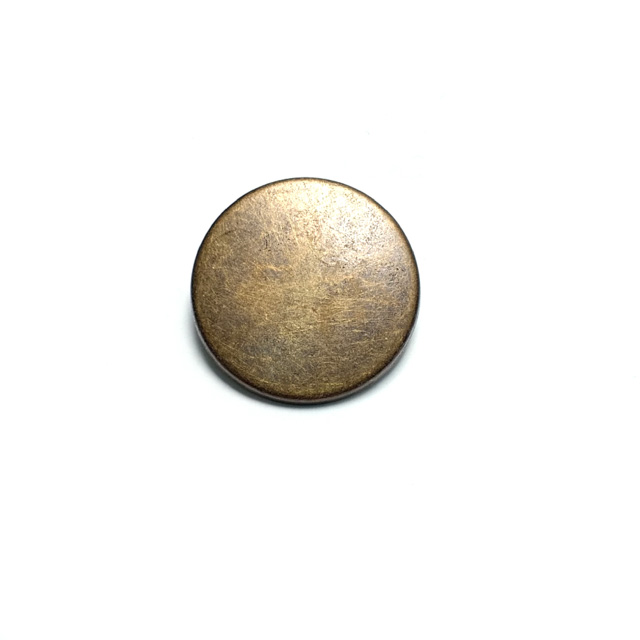 Yuvarlak sade metal ayaklı düğme E 1934