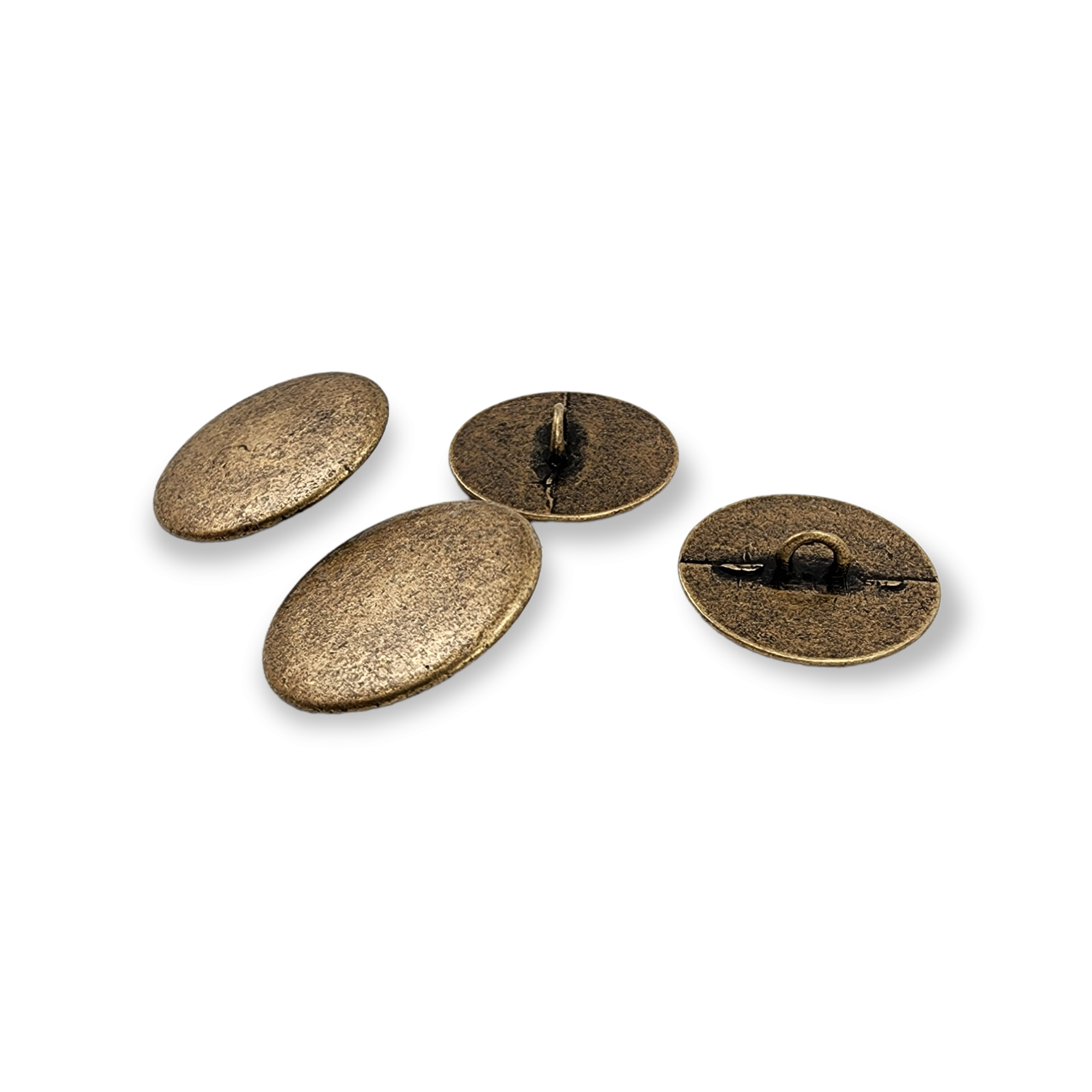 21 mm - 35 L Slightly Convex Shank Button Outerwear Button E 20