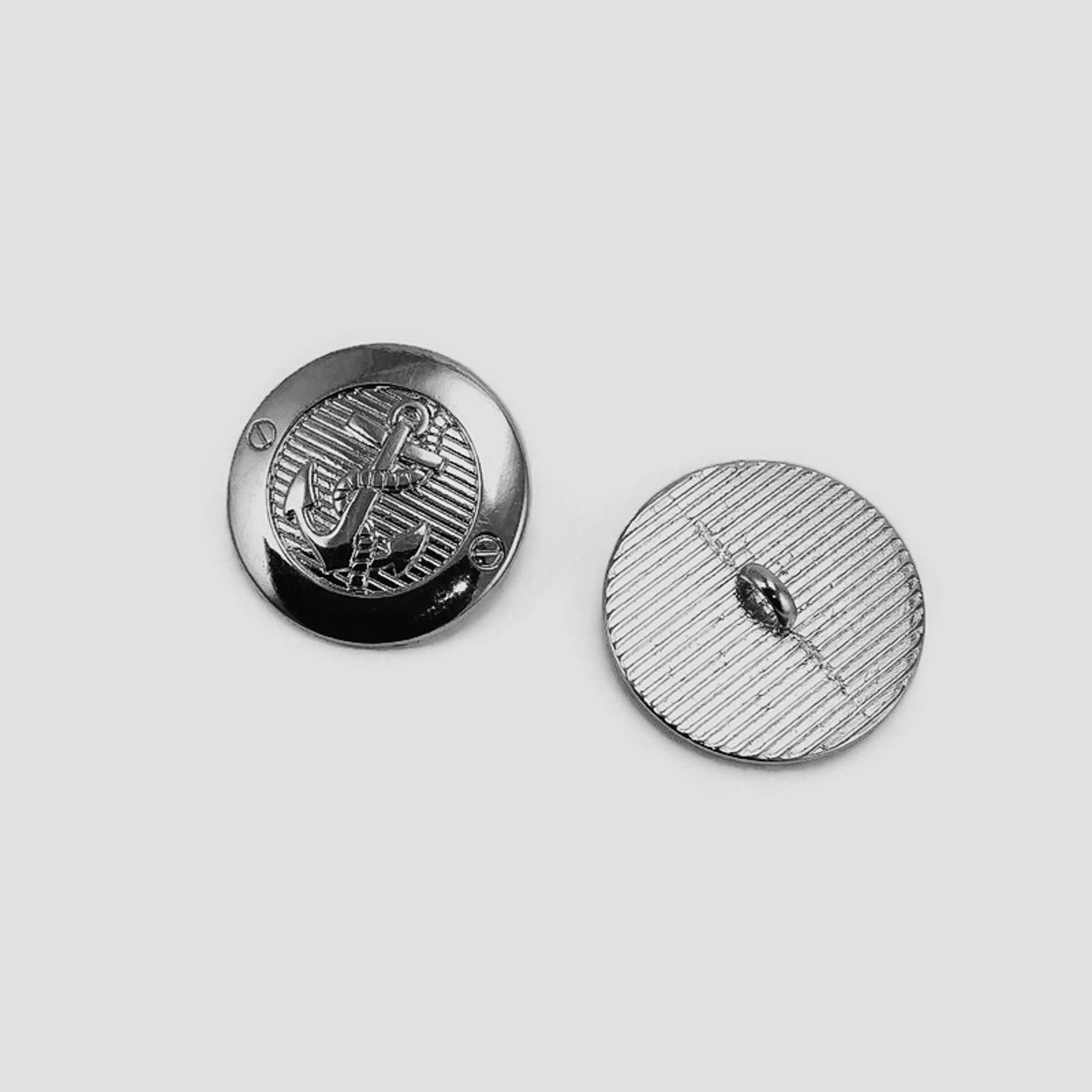 23 mm - 36 boy Çapa Logolu Ayaklı Düğme E 2043