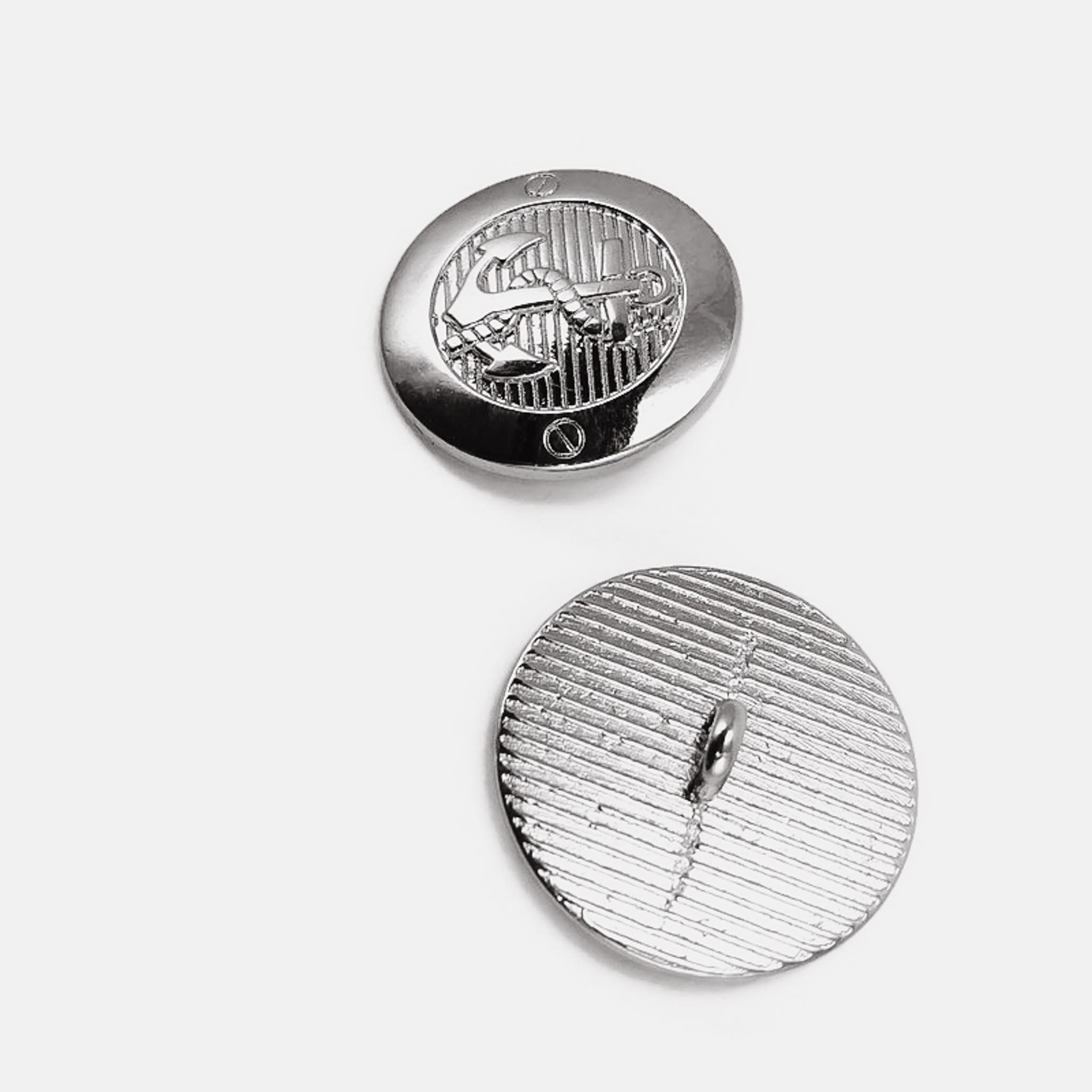 23 mm - 36 boy Çapa Logolu Ayaklı Düğme E 2043