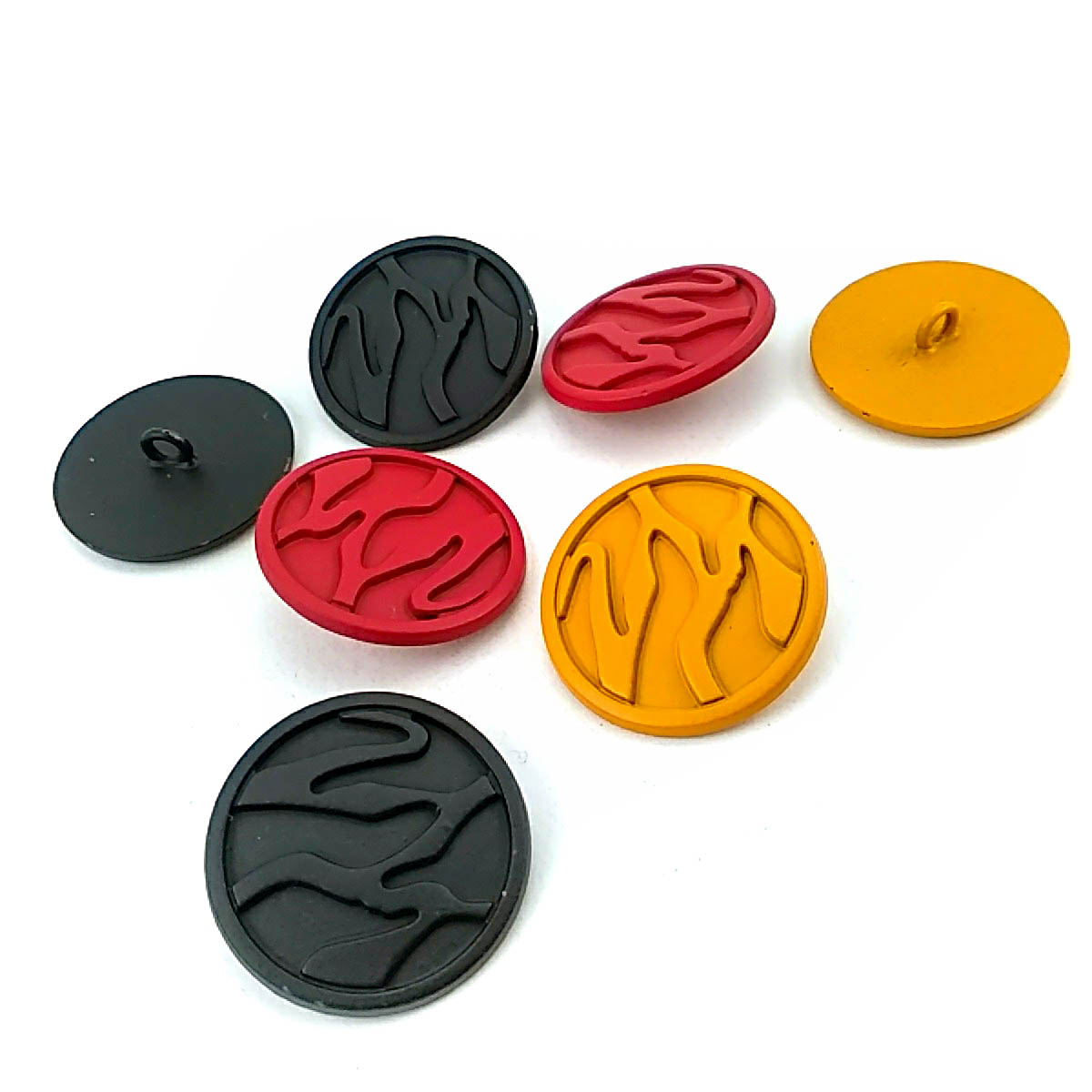 27 mm  44 Boy Alttan Dikme Metal Düğme E 470 MC