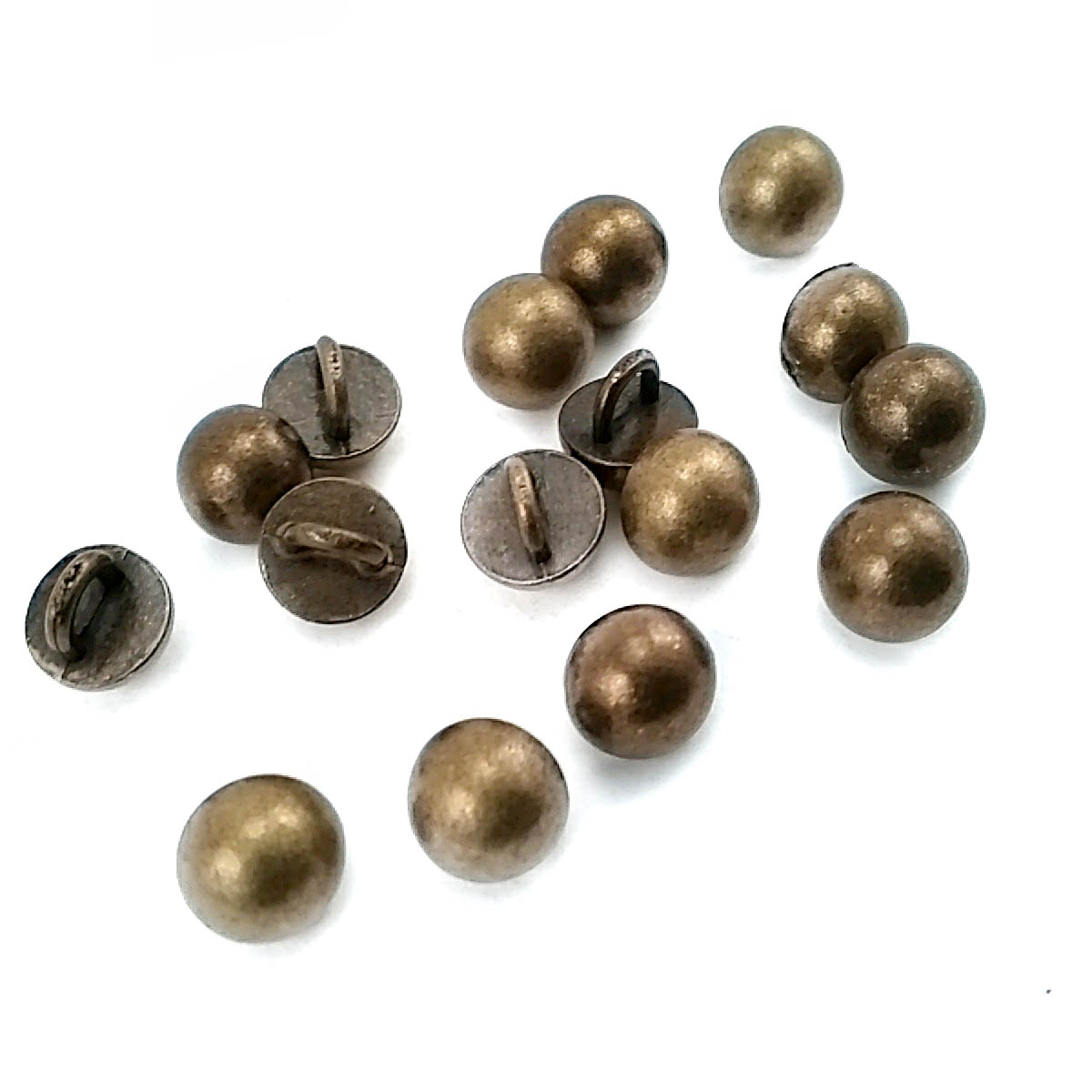 8 mm - 13 boy Metal Ayaklı Top Düğme E 1016