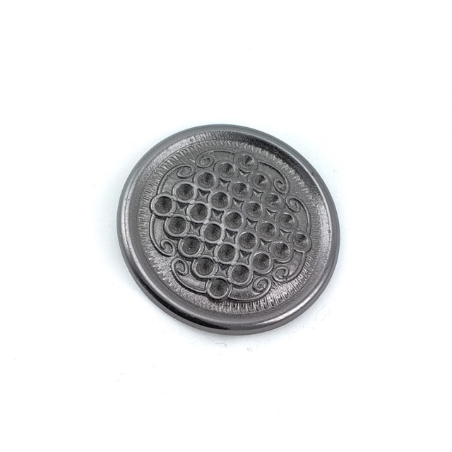 Büyük boy ayaklı metal düğme 35 mm - 56 ligne E 562