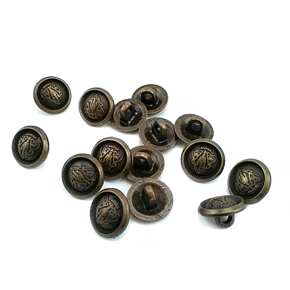 12 mm  Ayaklı düğme metal E 605