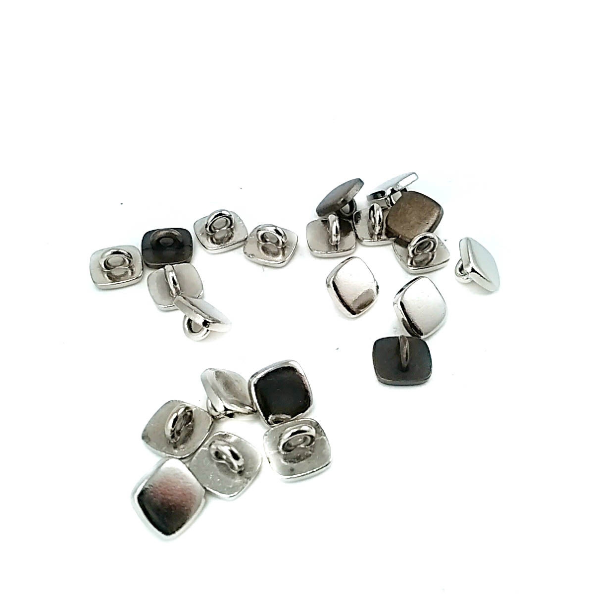 Sade Kare Ayaklı Düğme 9 x 9 mm