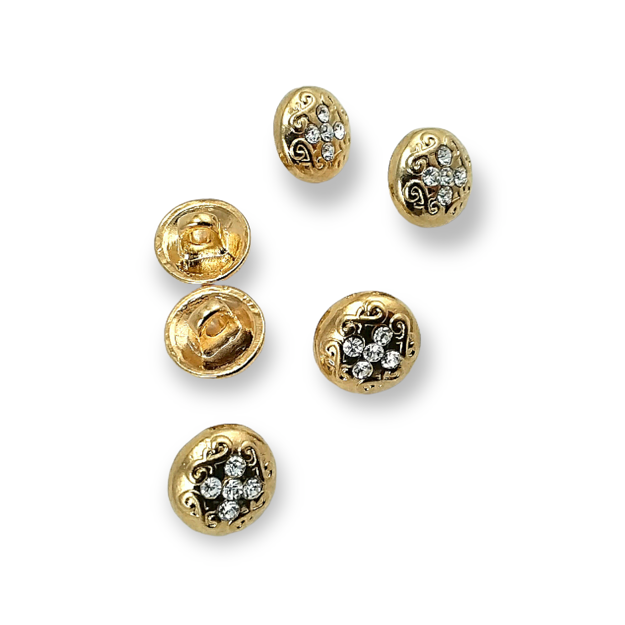 11 mm - 18 boy Bluz Düğmesi Taşlı Düğme E 792