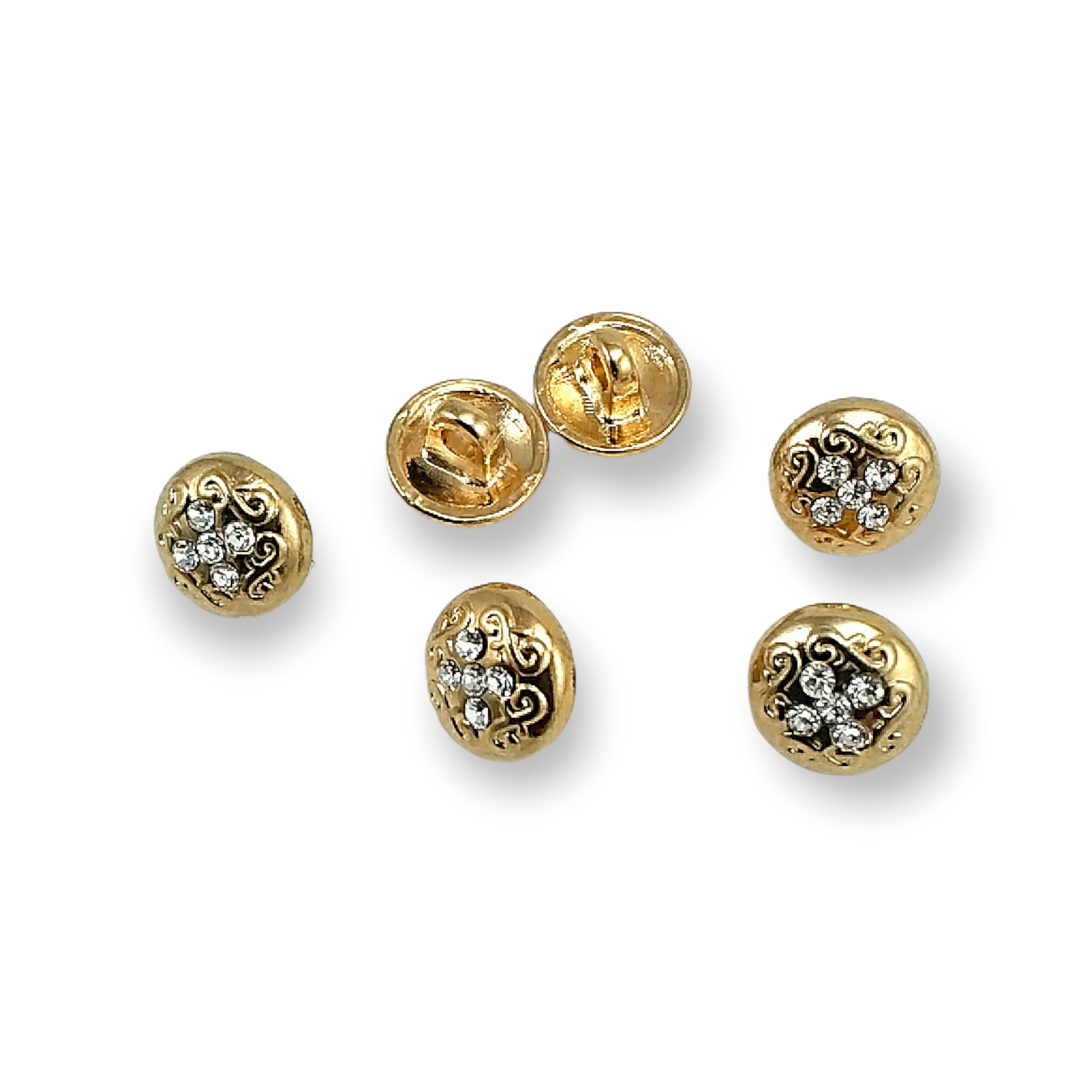 11 mm - 18 boy Bluz Düğmesi Taşlı Düğme E 792