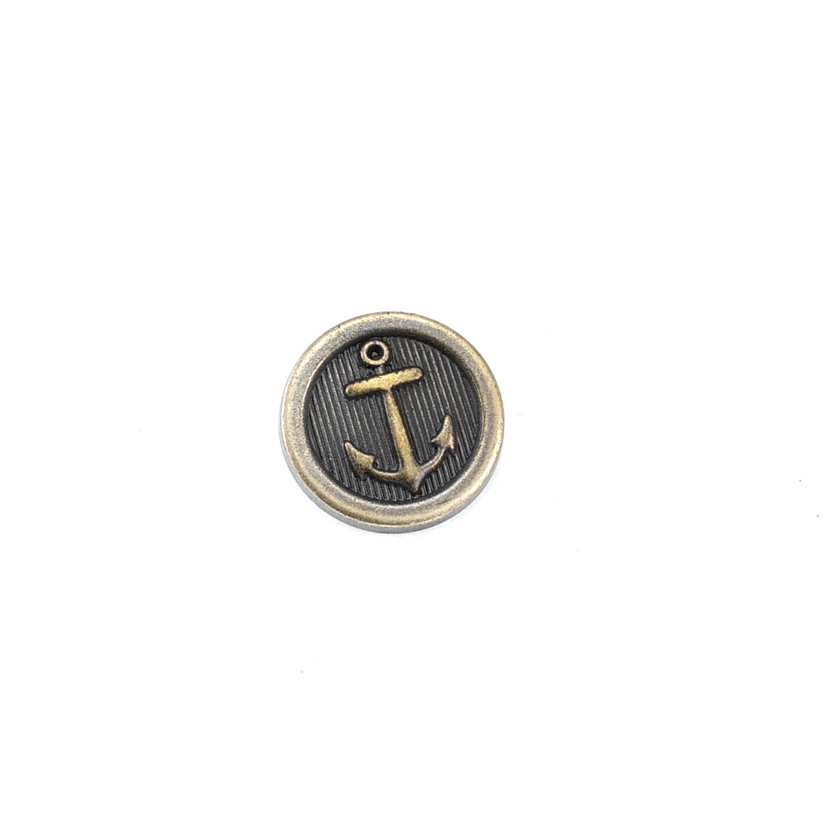 Çapa Desenli Metal düğme 17 mm - 27 boy E 910