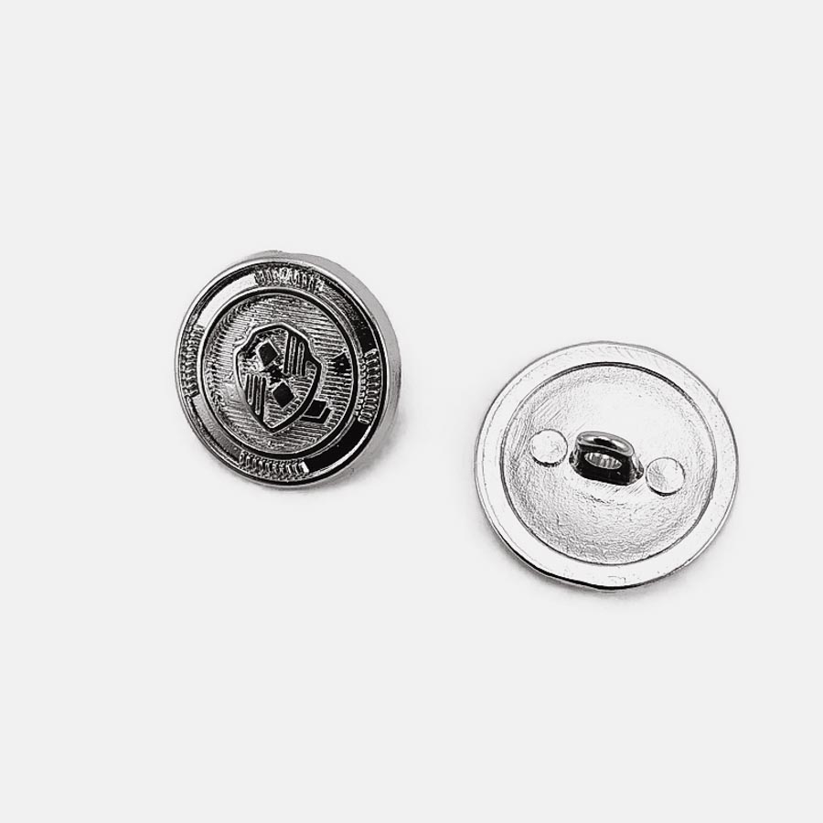 Gemi Çapası Baskılı Ayaklı Düğme 15 mm - 24 boy E 966