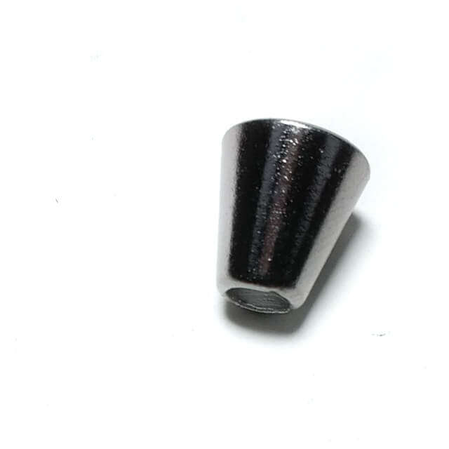 Metal cord end diameter 4 mm length 10 mm