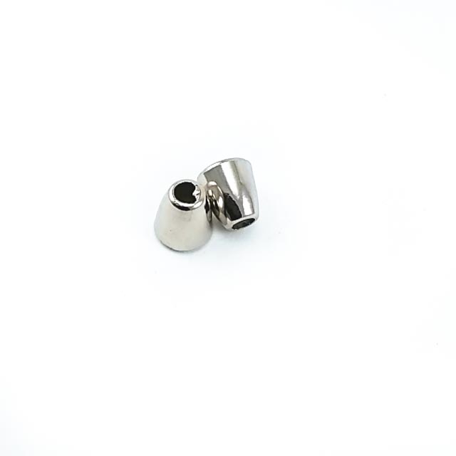 Çap 4 mm boy 9 mm Metal kordon ucu
