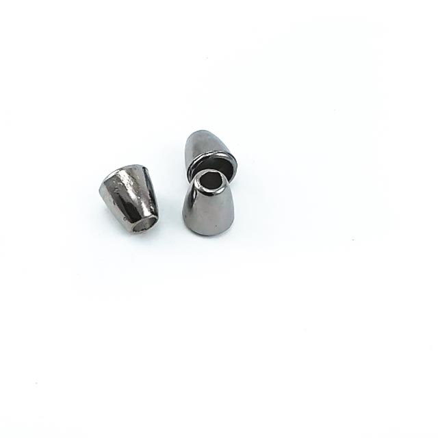 Çap 4 mm boy 9 mm Metal kordon ucu