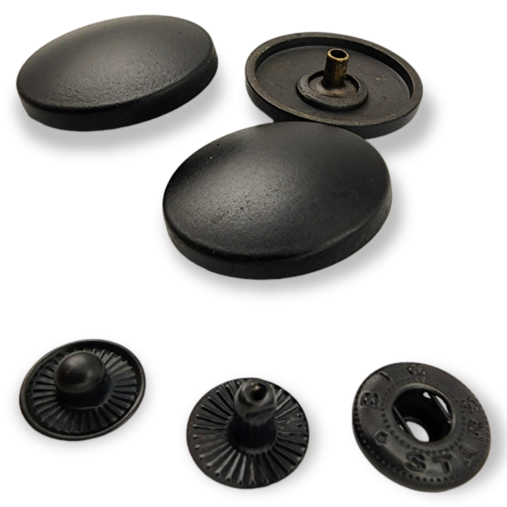 25 mm - 43 L Cambered Snap Fasteners For Coat and Jackets Snap Button E 1475