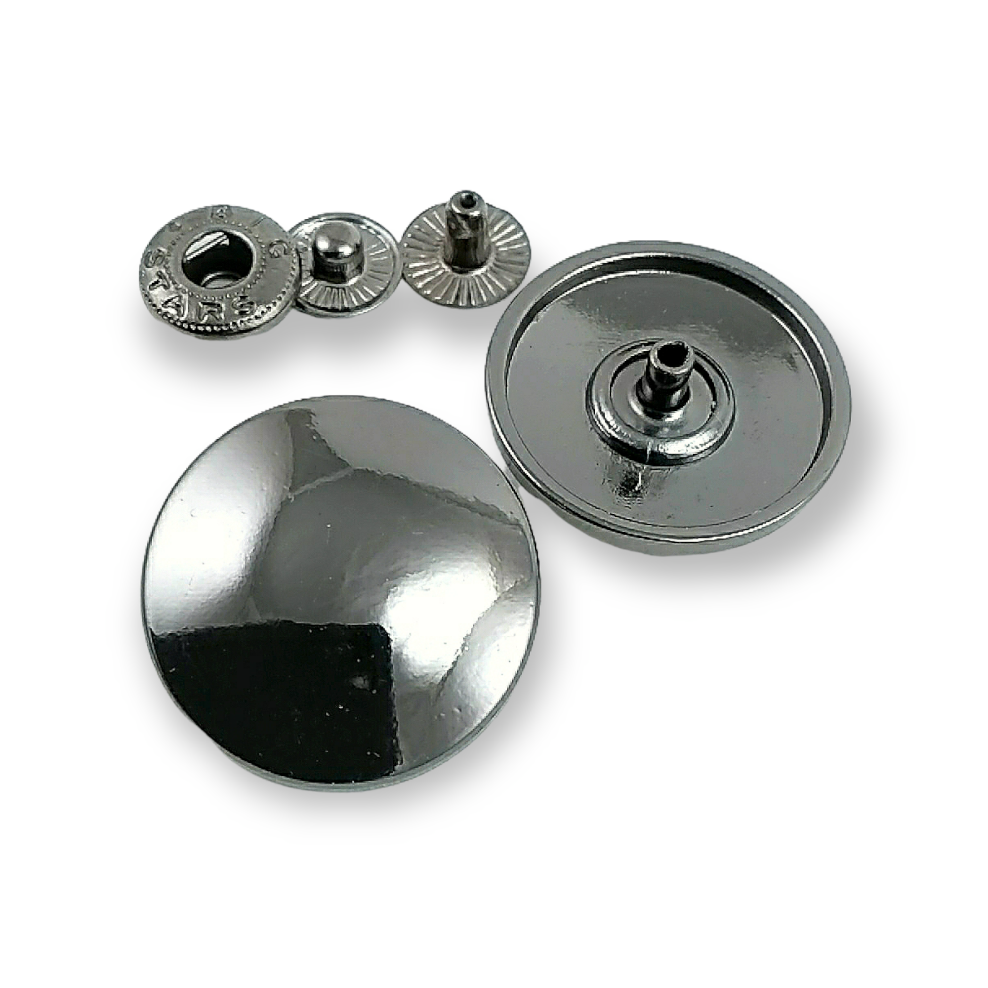 25 mm - 43 L Cambered Snap Fasteners For Coat and Jackets Snap Button E 1475