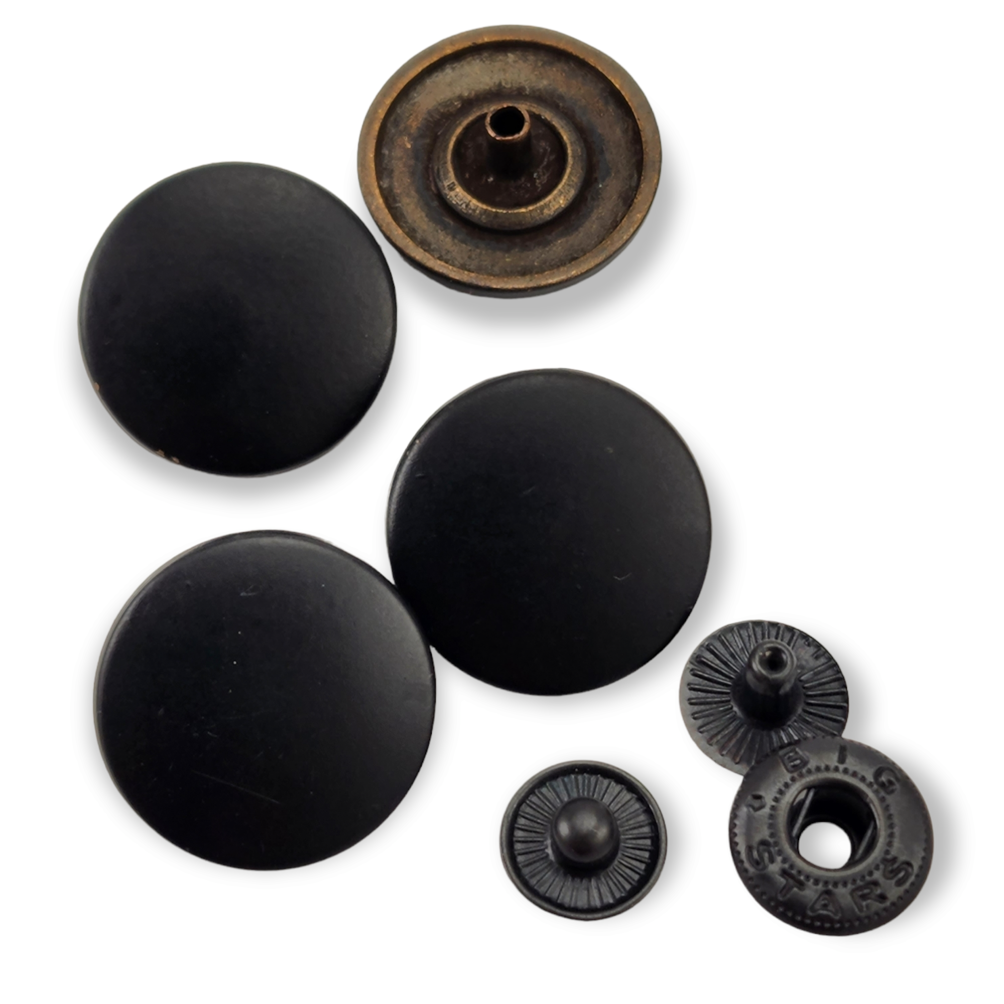 20 mm - 32 boy Bombeli Çıtçıt Düğme E 1476
